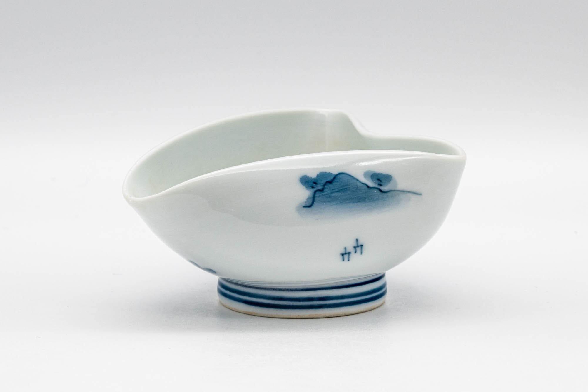 Japanese Katakuchi - Hataman Toen (畑萬陶苑) Porcelain Water Cooler - 40ml
