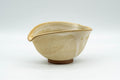 Japanese Katakuchi - Beige White Drip-Glazed Water Cooler - 150ml