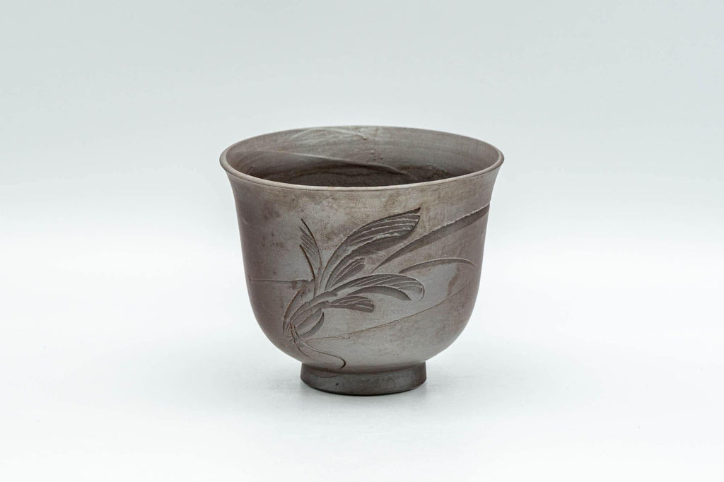 Japanese Teacup - Engraved Banko-yaki Senchawan - 80ml