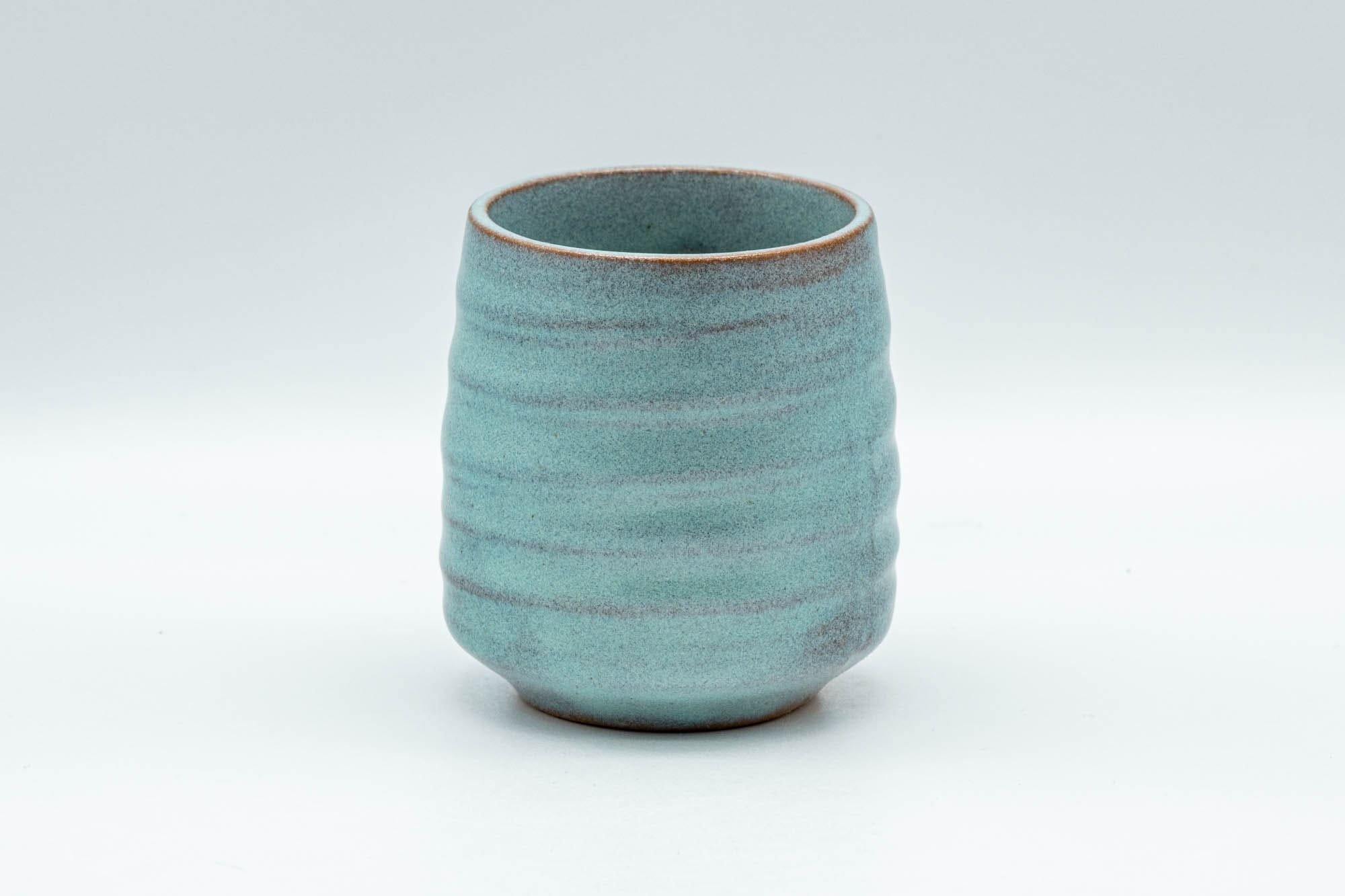 Japanese Teacup - Blue Spiral Yunomi - 110ml