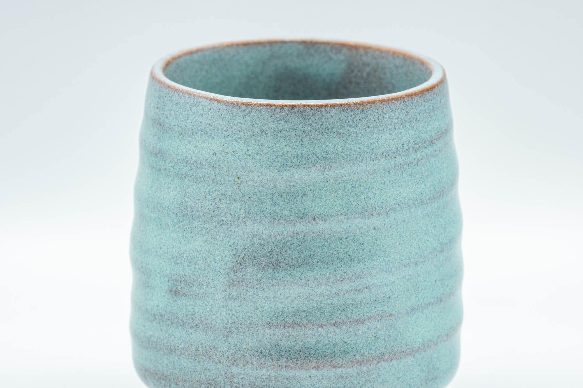 Japanese Teacup - Blue Spiral Yunomi - 110ml