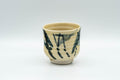 Japanese Teacup - Beige Bamboo Motif Guinomi - 60ml