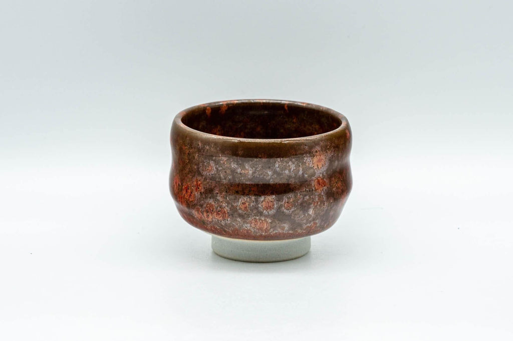 Japanese Teacup - Red Glazed Guinomi - 50ml