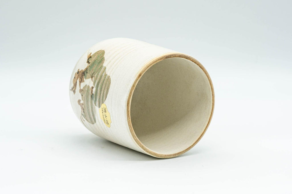 Japanese Teacup - Large Tsutsu-gata Kiyomizu-yaki Yunomi - 230ml