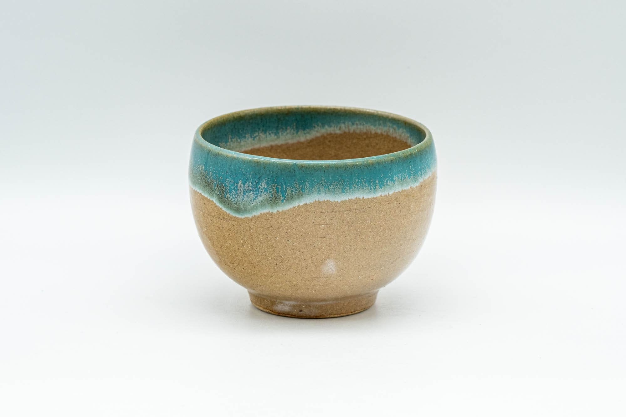 Japanese Teacup - 上野焼 Gold-flecked Agano-yaki Yunomi - 80ml