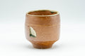 Japanese Teacup - Green Glazed Bizen-yaki Yunomi - 140ml