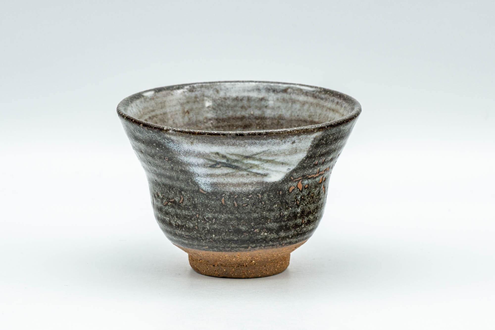 Japanese Teacup - Grey Soaring Bird Yunomi - 80ml