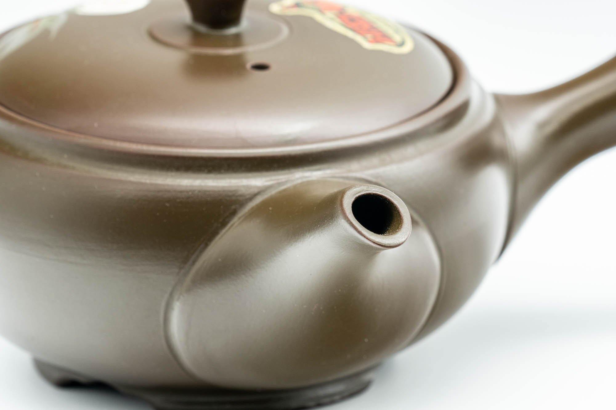 Japanese Kyusu - Takeharu Kiln 竹春窯 Camellia Teapot - 275ml