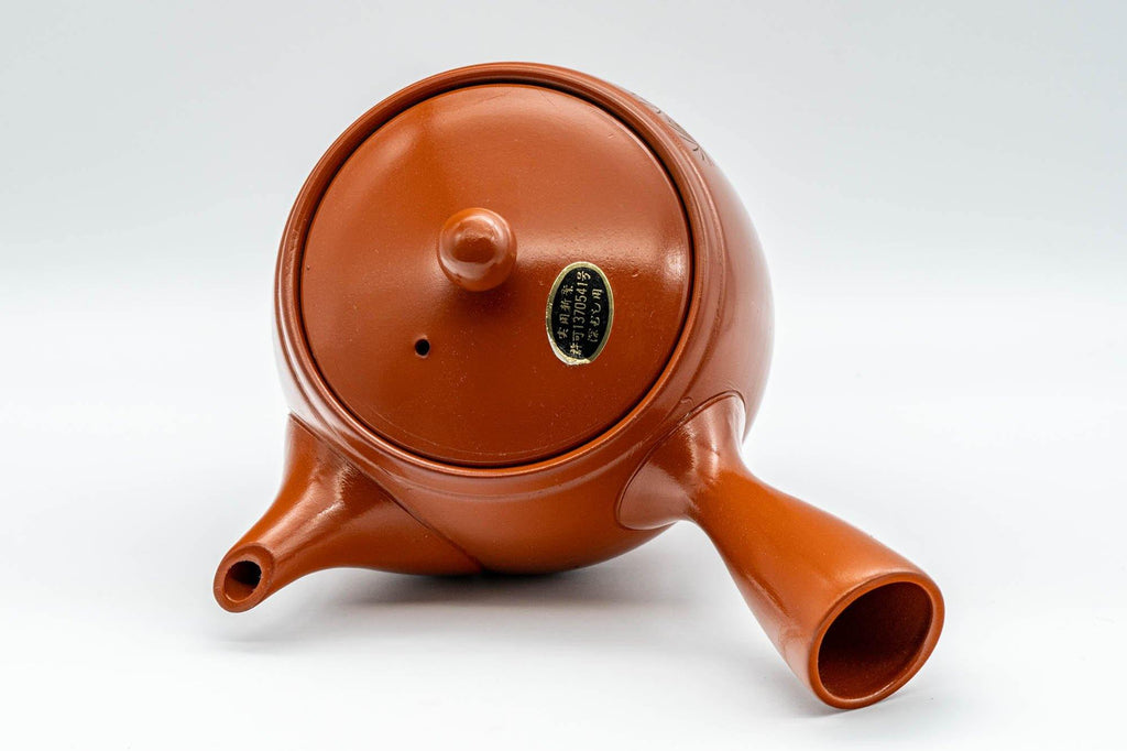 Japanese Kyusu - Engraved Tokoname-yaki Teapot - 350ml