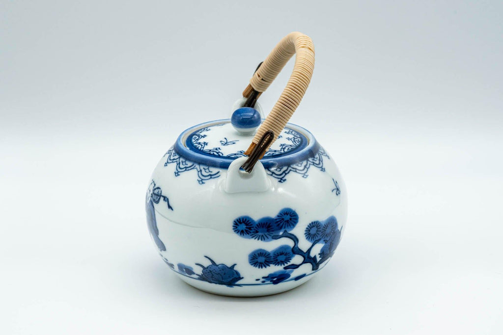 Japanese Dobin - White Porcelain Arita-yaki Debeso Teapot - 250ml
