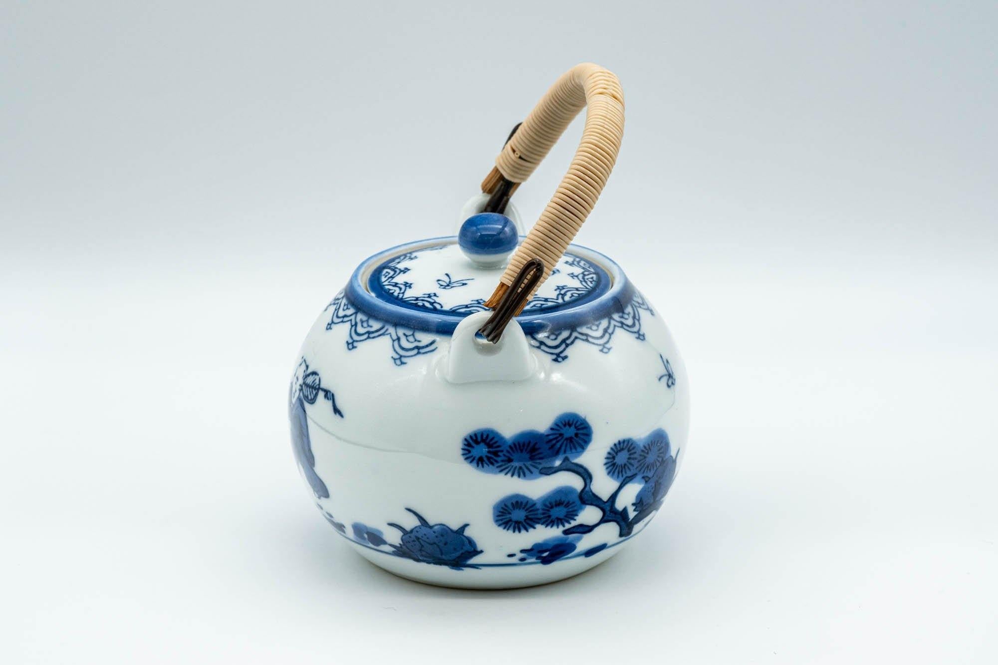 Japanese Dobin - White Porcelain Arita-yaki Debeso Teapot - 250ml