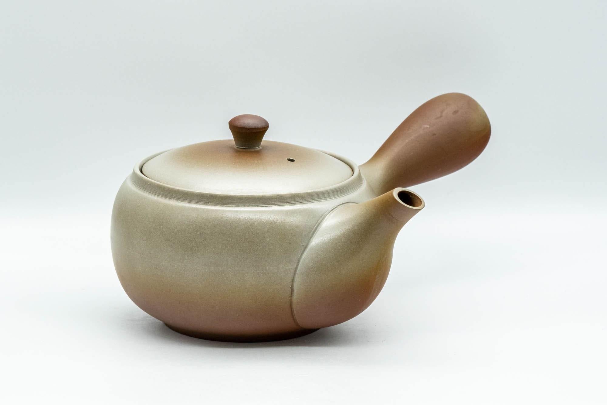 Japanese Kyusu - Large Brown Obi-ami 360 Filter Teapot - 550ml
