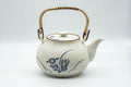 Japanese Kyusu - Floral Arita-yaki Porcelain Dobin Teapot - 600ml
