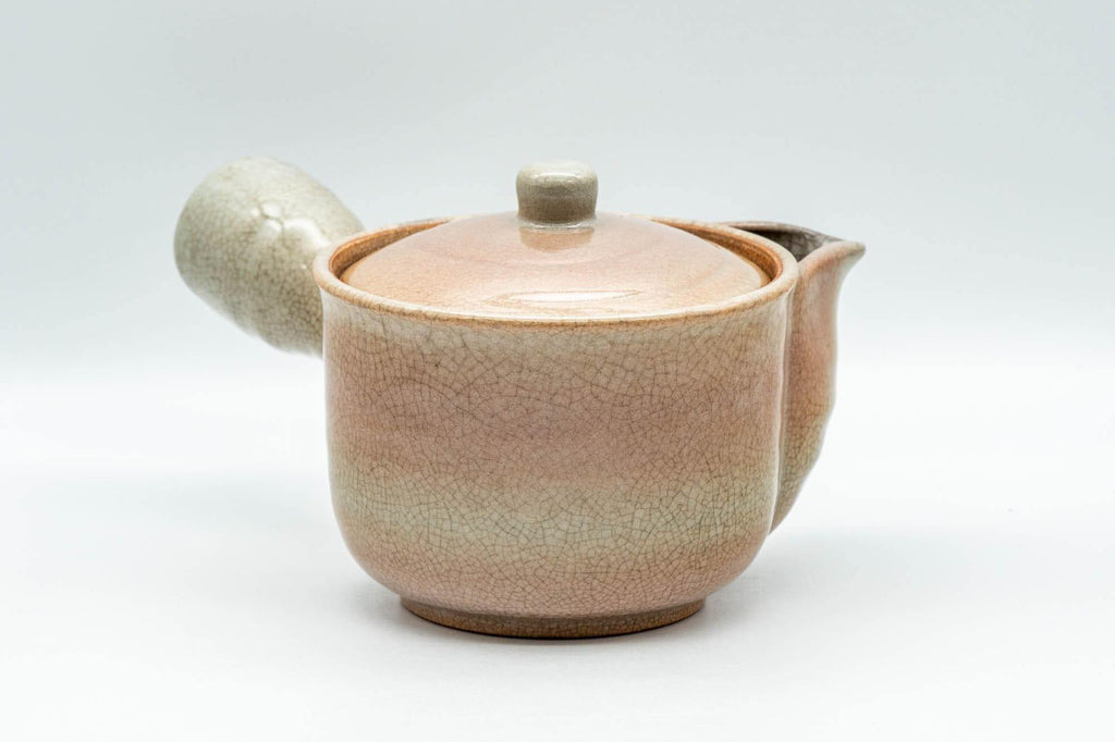 Japanese Kyusu - 椿秀窯 Tsubakihide Kiln Hagi-yaki Do-ake Teapot - 290ml