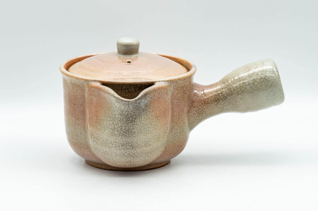 Japanese Kyusu - 椿秀窯 Tsubakihide Kiln Hagi-yaki Do-ake Teapot - 290ml