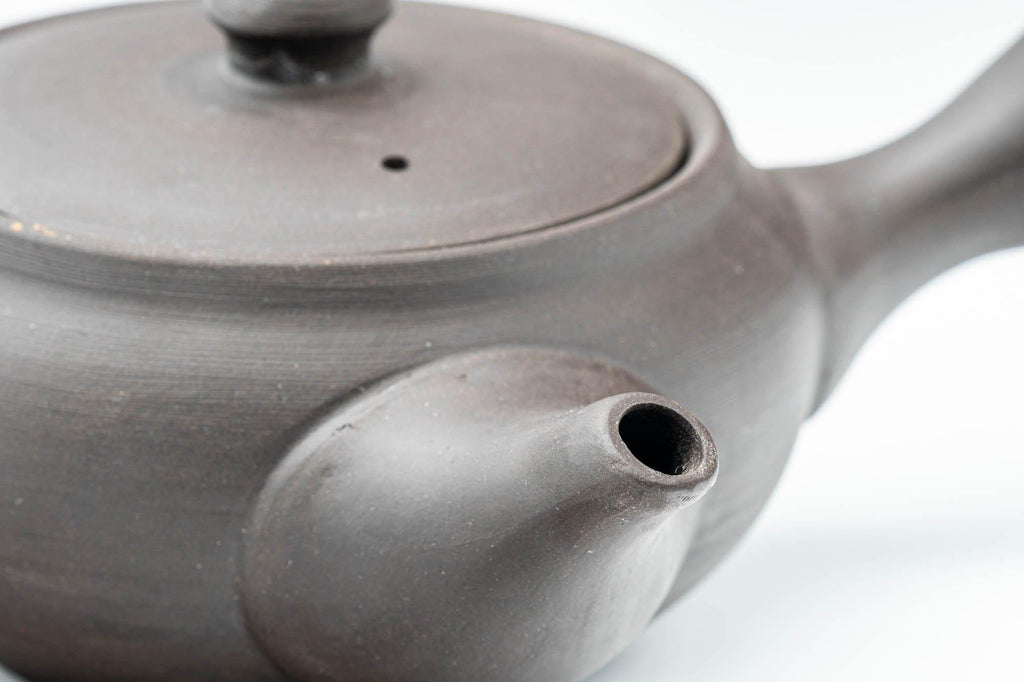 Japanese Kyusu - Dark Grey Side-Handle Teapot - 300ml