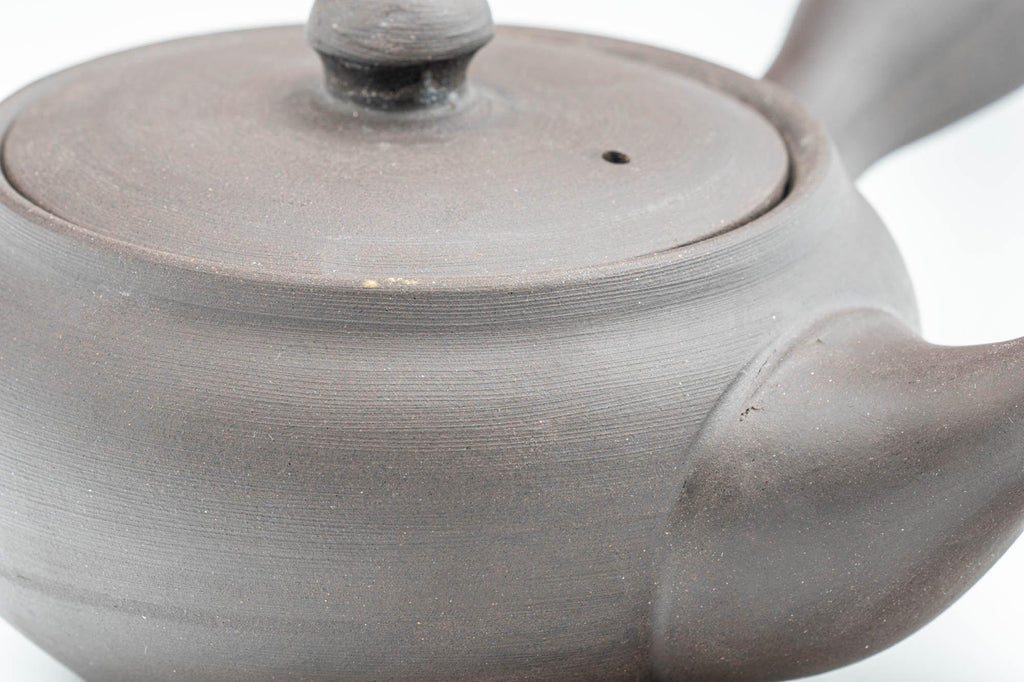 Japanese Kyusu - Dark Grey Side-Handle Teapot - 300ml