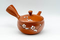 Japanese Kyusu - Plum Blossom Decorated Tokoname-yaki Teapot - 230ml