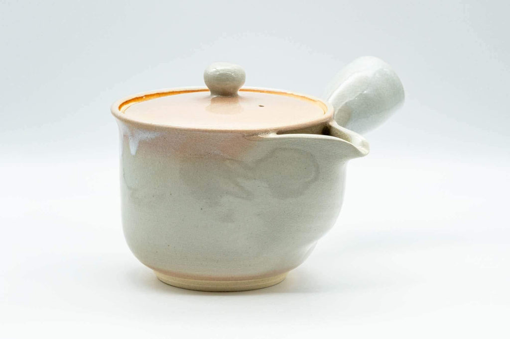 Japanese Kyusu - 椿窯 天鵬山 Tsubaki Kiln Hagi-yaki Teapot - 400ml