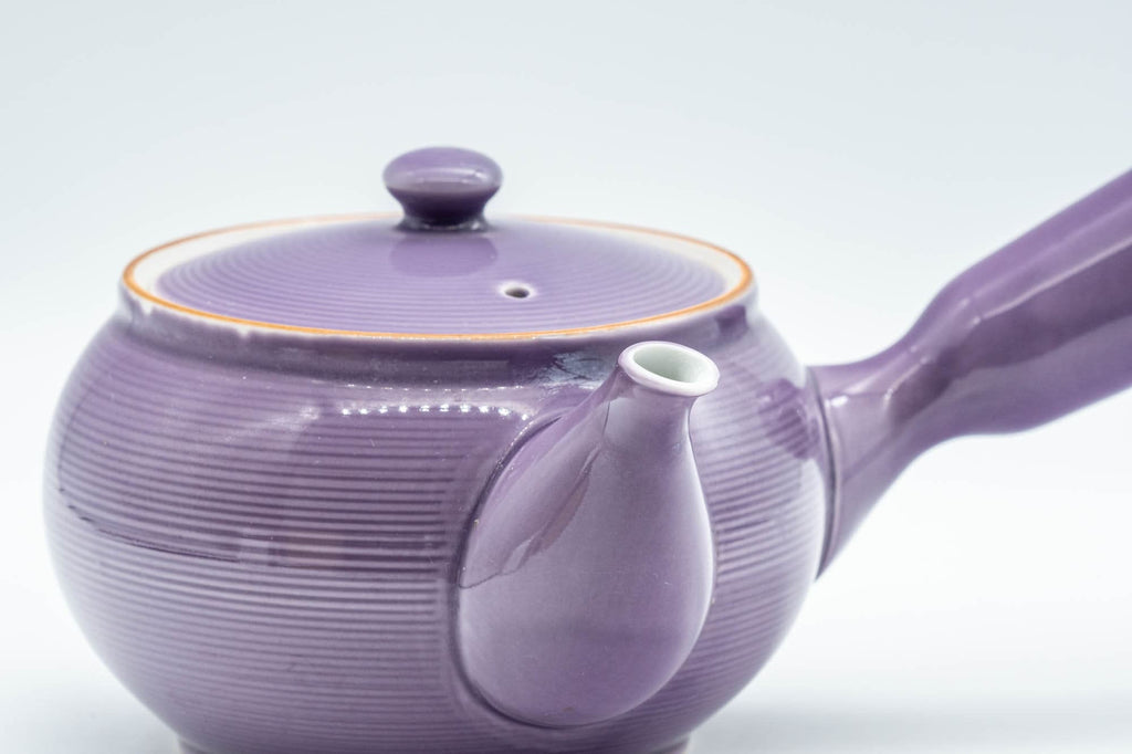Japanese Kyusu - Purple Arita-yaki Teapot - 275ml
