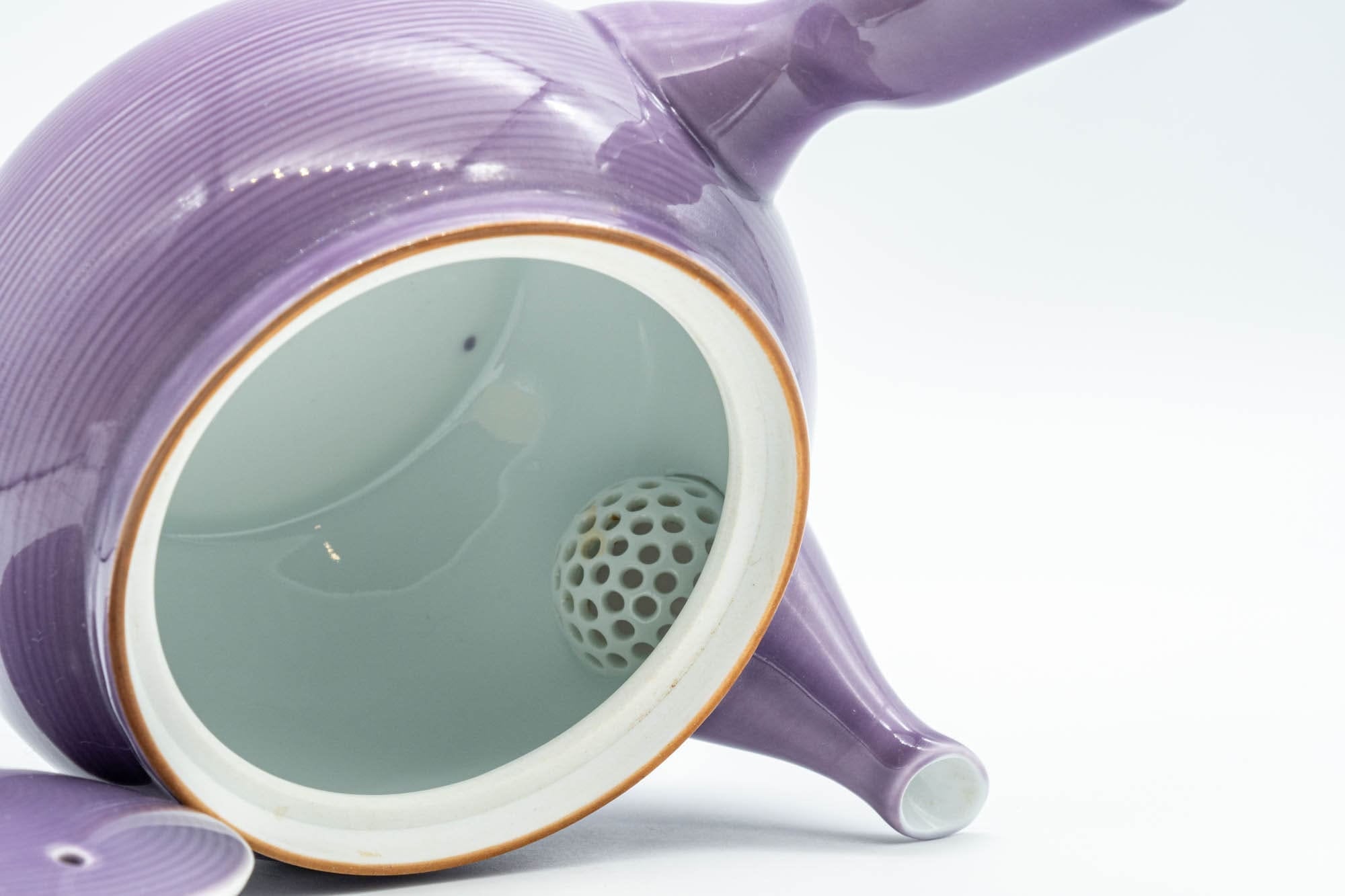 Japanese Kyusu - Purple Arita-yaki Teapot - 275ml