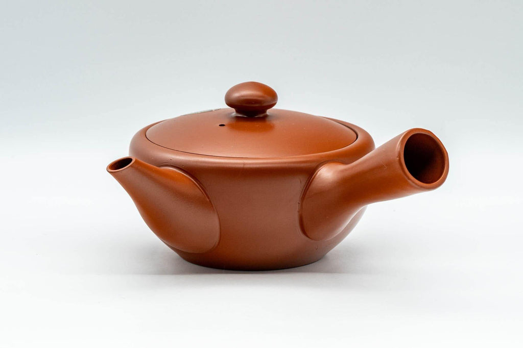 Japanese Kyusu - Engraved Tokoname-yaki Debeso Teapot - 250ml