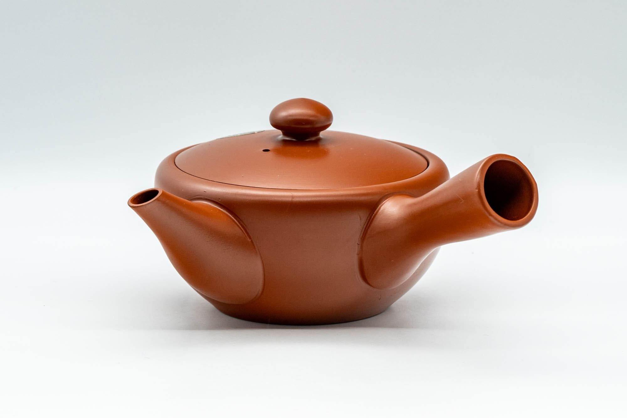 Japanese Kyusu - Engraved Tokoname-yaki Debeso Teapot - 250ml