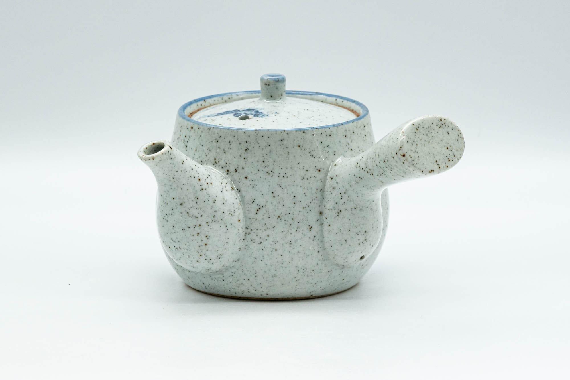 Japanese Kyusu - Blue and Grey Bamboo Villagers Debeso Teapot - 220ml