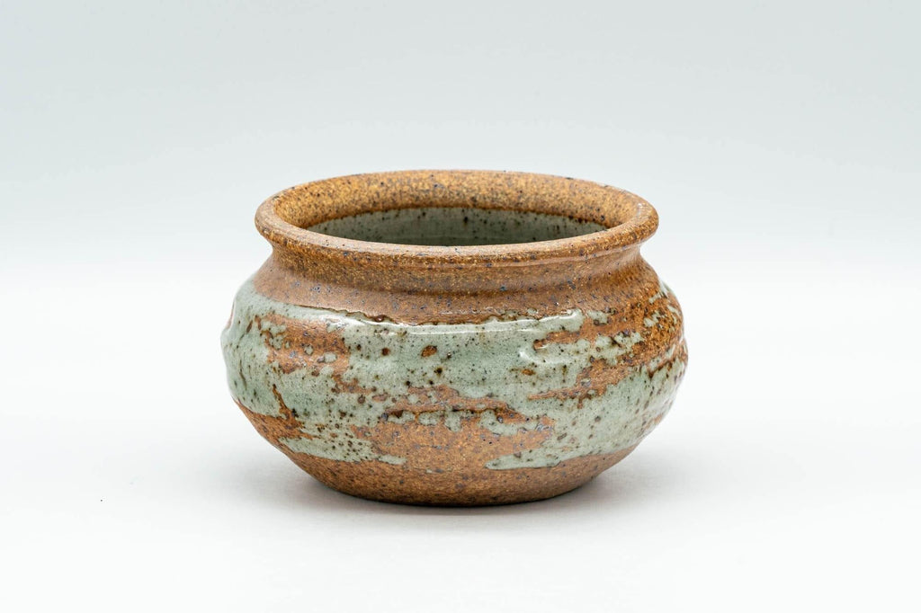 Japanese Kensui - 信楽焼 Small Shigaraki-yaki Water Bowl - 200ml