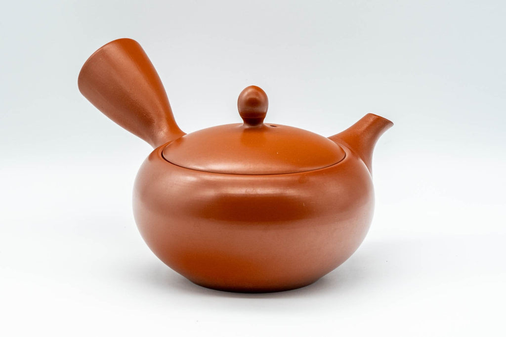 Japanese Kyusu - 高資窯 Takasuke Kiln - Sasame Filter Tokoname-yaki Teapot - 300ml