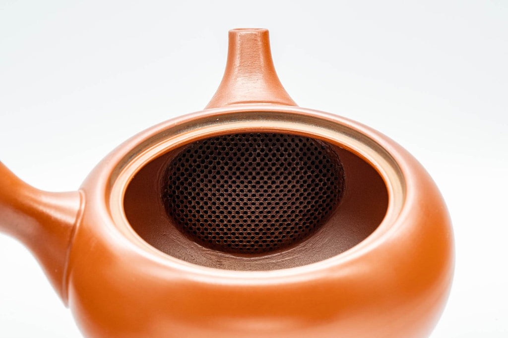Japanese Kyusu - 高資窯 Takasuke Kiln - Sasame Filter Tokoname-yaki Teapot - 300ml