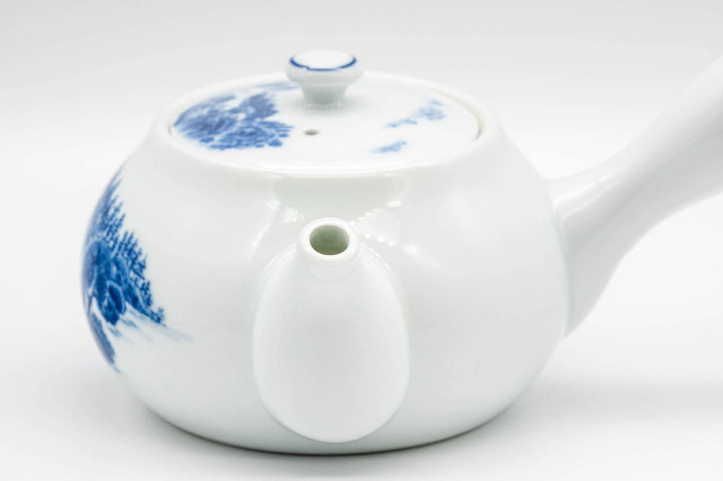 Japanese Kyusu - 有田焼 Porcelain Arita-yaki Debeso Teapot - 240ml