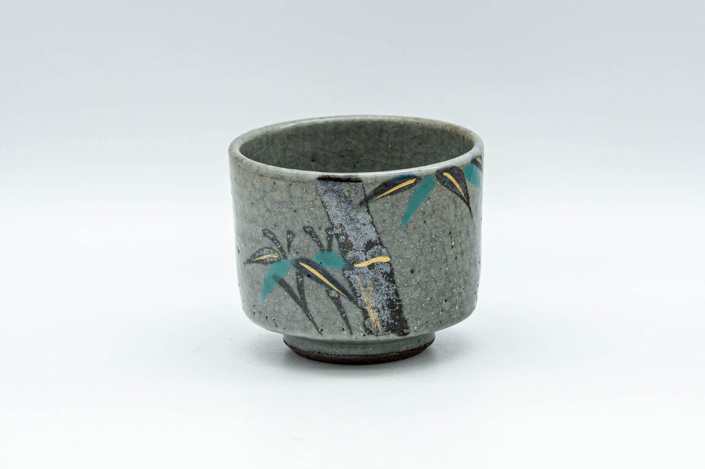 Japanese Teacup - Bamboo Grey Glazed Yunomi - 70ml
