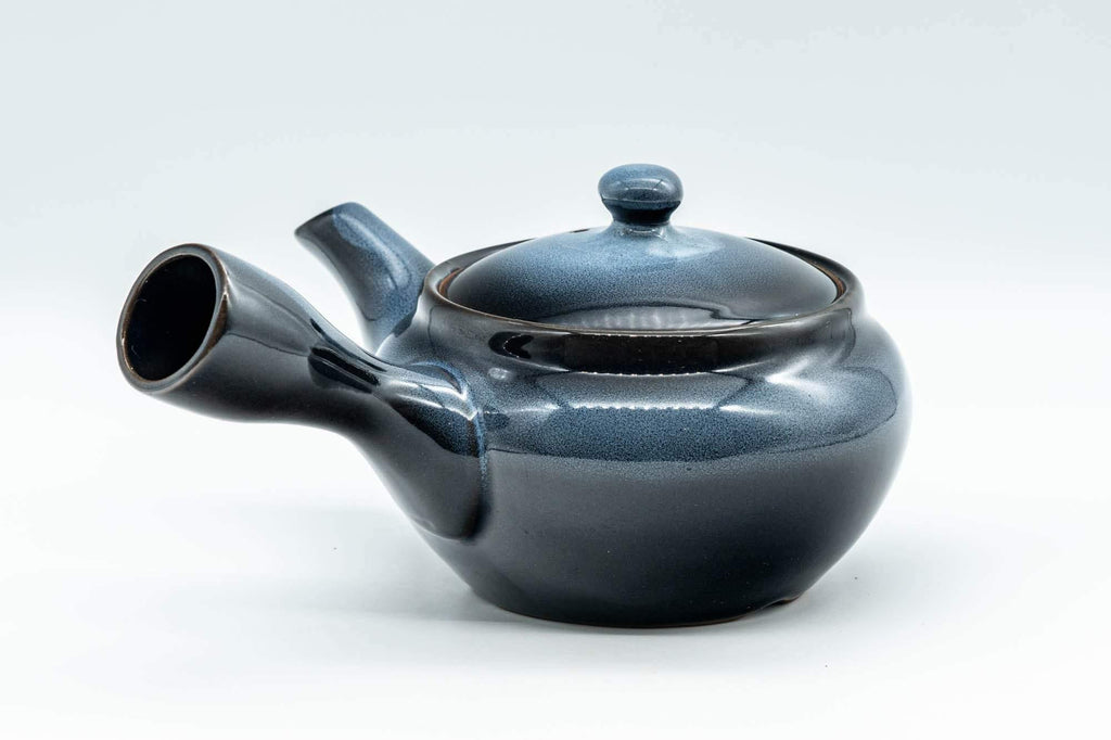Japanese Kyusu - Blue Gradient Mesh Filter Teapot - 340ml