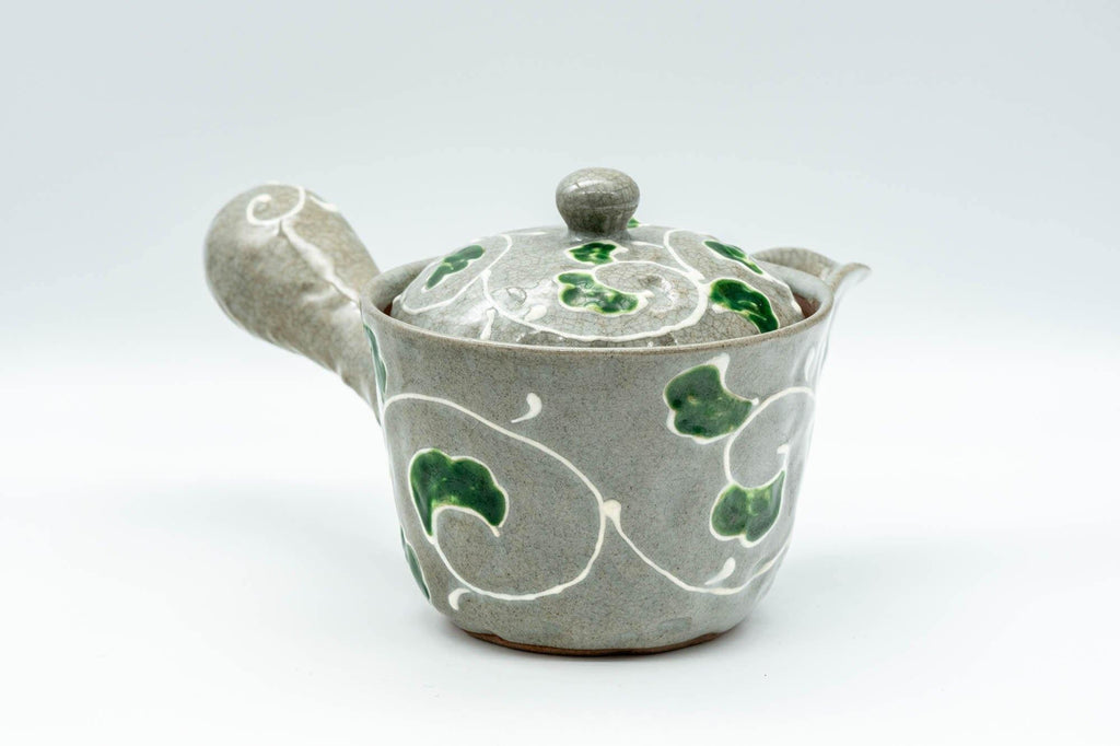 Japanese Kyusu - Green Vines Do-ake Teapot - 280ml