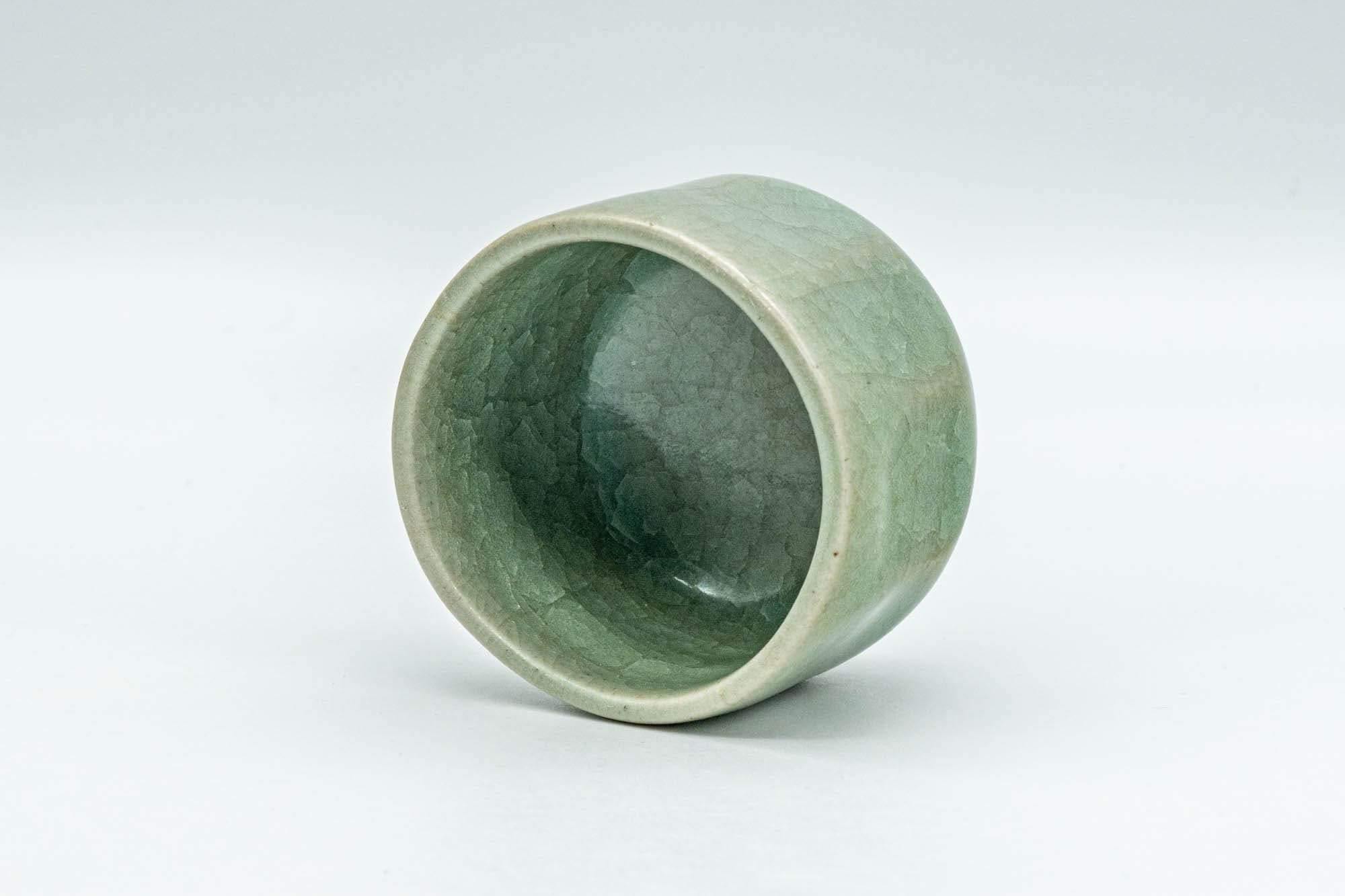 Japanese Teacup - Wabi-sabi Celadon Glaze Yunomi  - 60ml