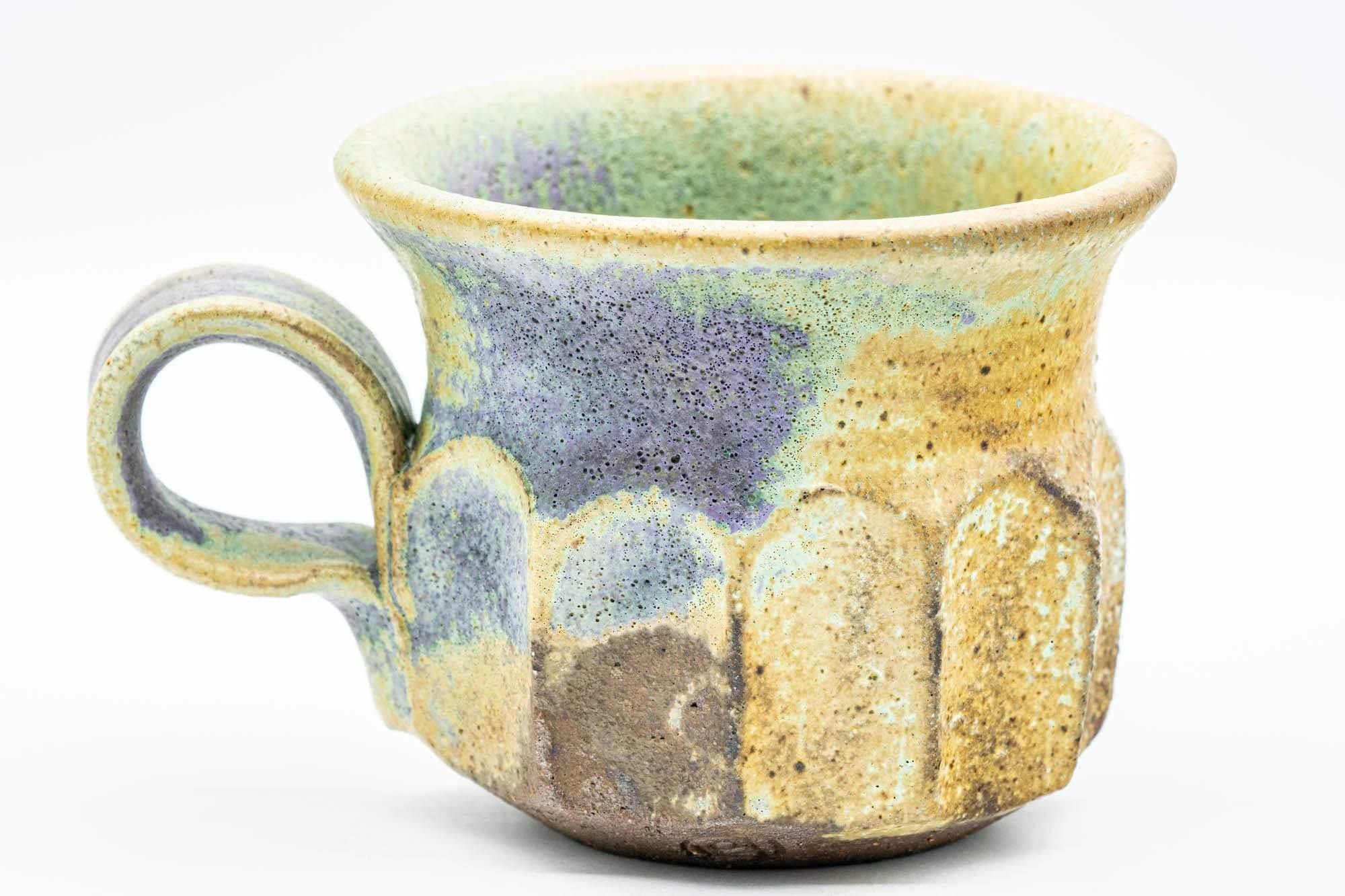Japanese Teacup - Pastel Ushirode Rear-handled Yunomi - 150ml