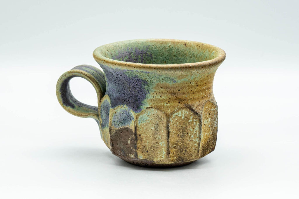 Japanese Teacup - Pastel Ushirode Rear-handled Yunomi - 150ml