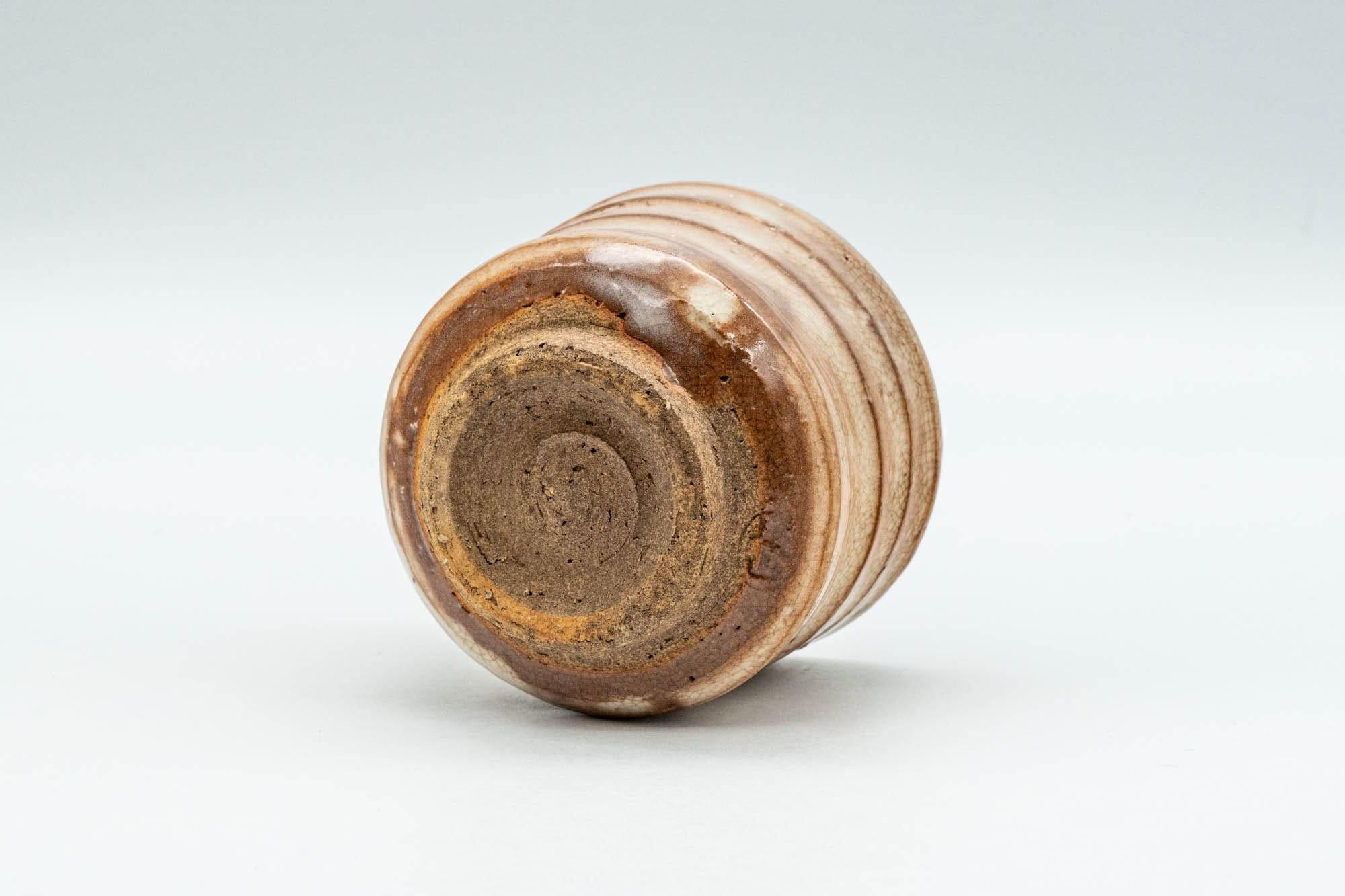 Japanese Teacup - Drip-Glazed Hagi-yaki Guinomi - 60ml