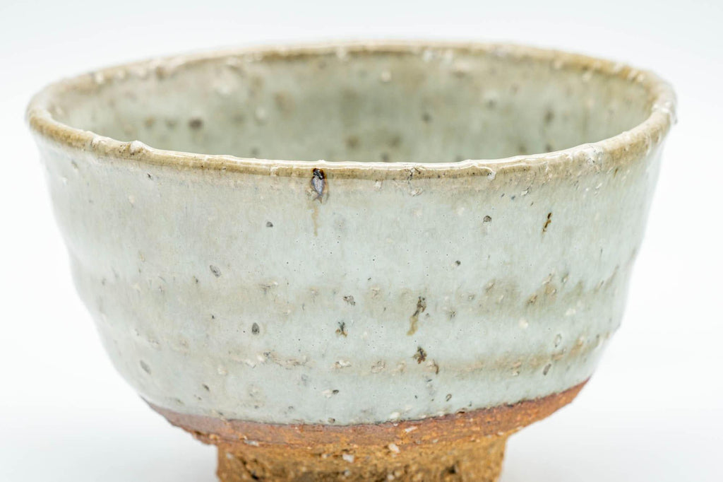 Japanese Teacup - Grey Stoneware Wabi-Sabi Yunomi - 150ml