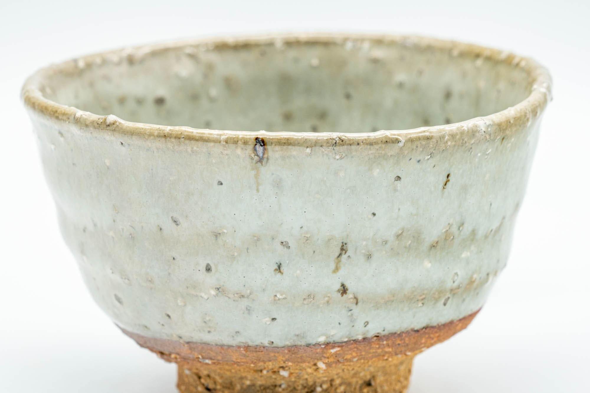 Japanese Teacup - Grey Stoneware Wabi-Sabi Yunomi - 150ml