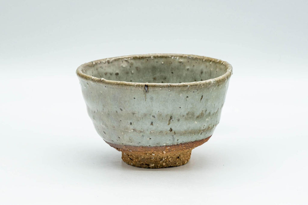 Japanese Teacup - Grey Stoneware Wabi-Sabi Yunomi - 150ml