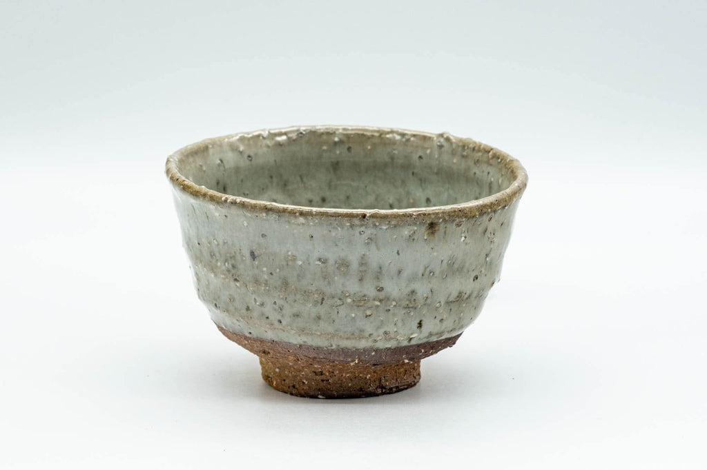 Japanese Teacup - Grey Stoneware Wabi-Sabi Yunomi - 150ml