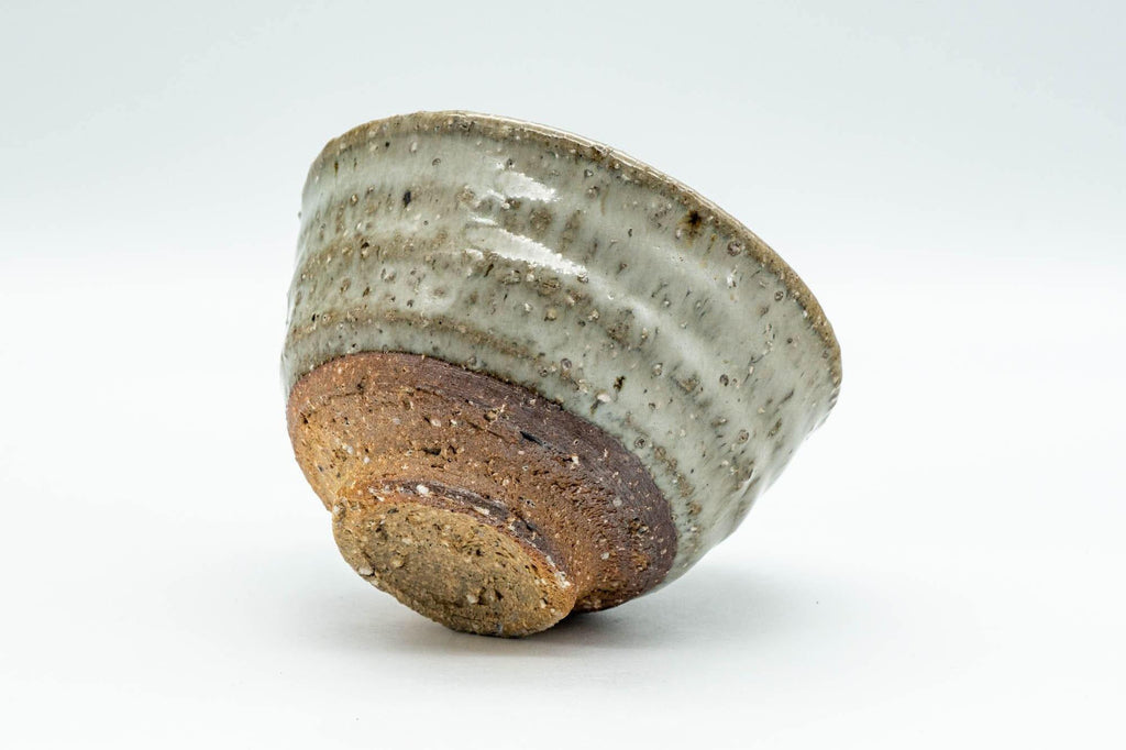 Japanese Teacup - Grey Stoneware Wabi-Sabi Yunomi - 150ml
