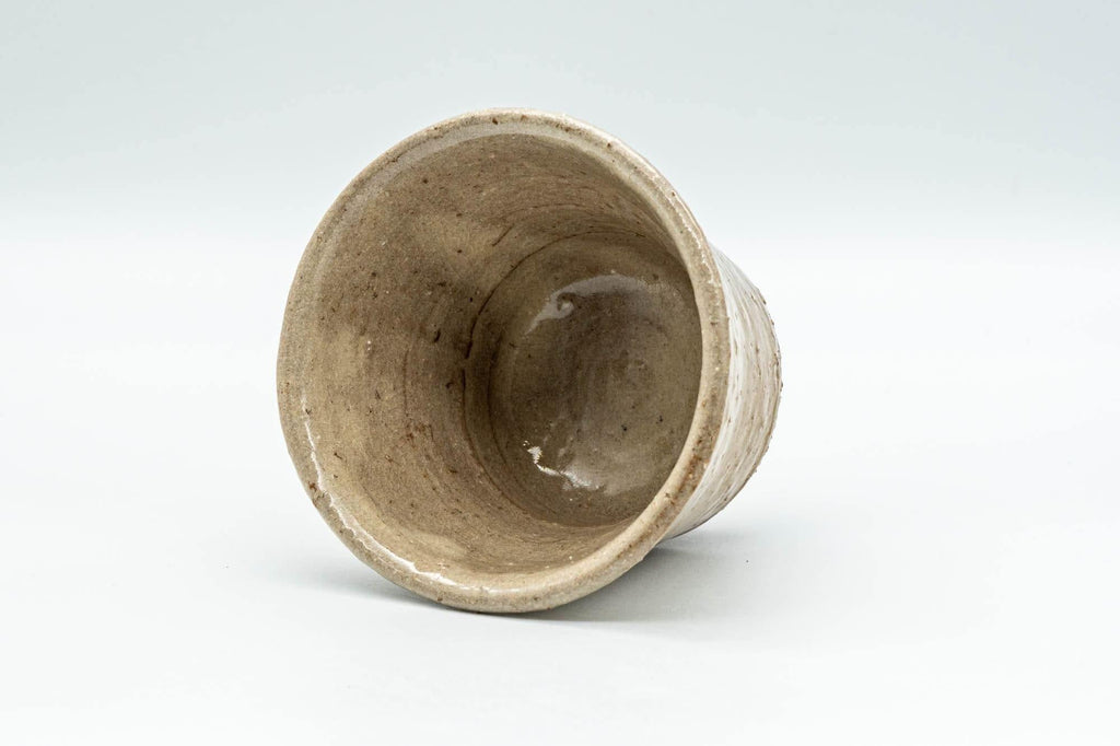 Japanese Teacup - Beige-Glazed Hagi-yaki Yunomi - 90ml