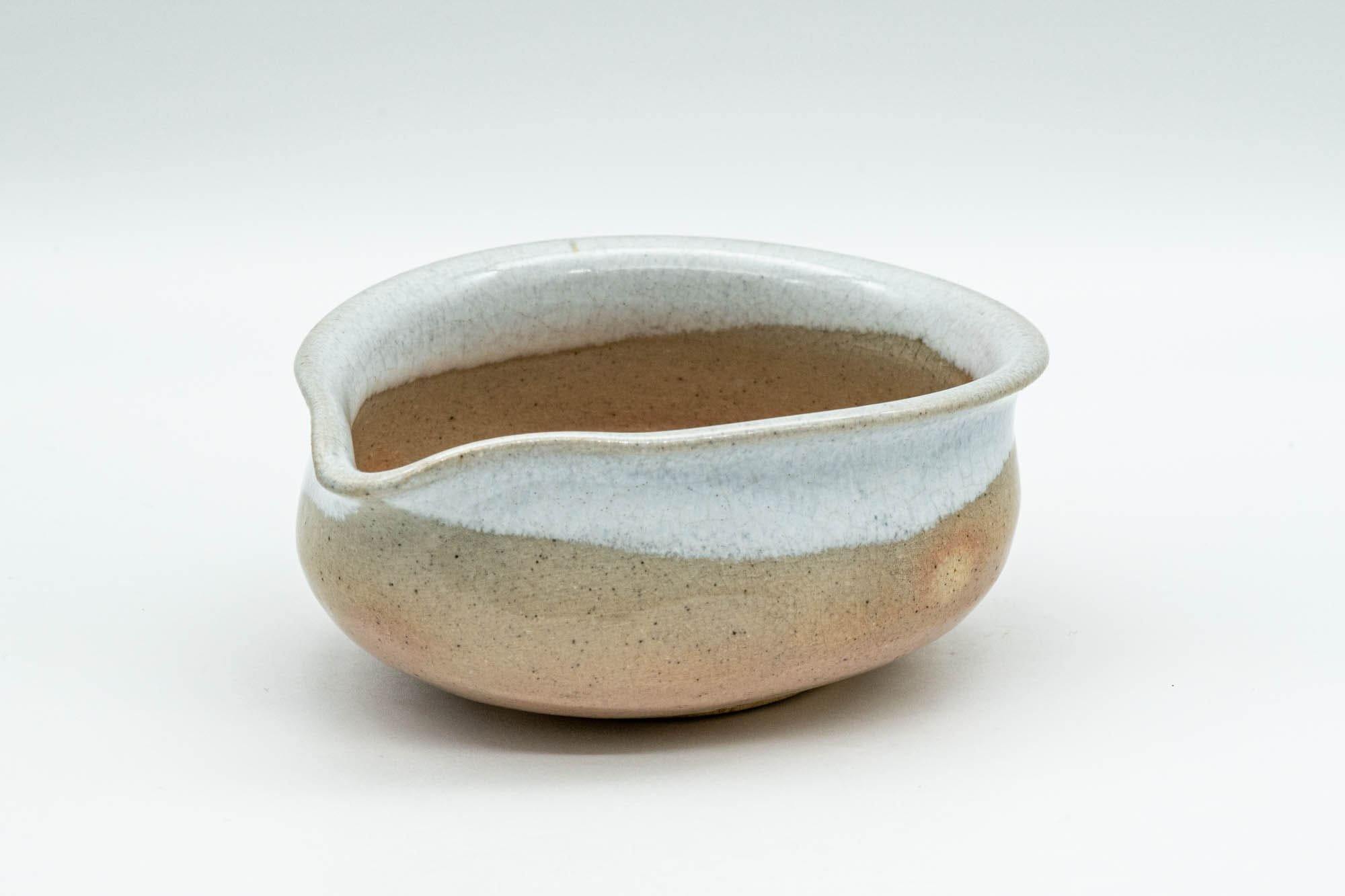 Japanese Katakuchi - Beige White Hagi-yaki Water Cooler - 100ml