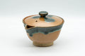 Japanese Houhin - Blue-Green Drip Glazed Agano-yaki Do-ake Teapot - 160ml