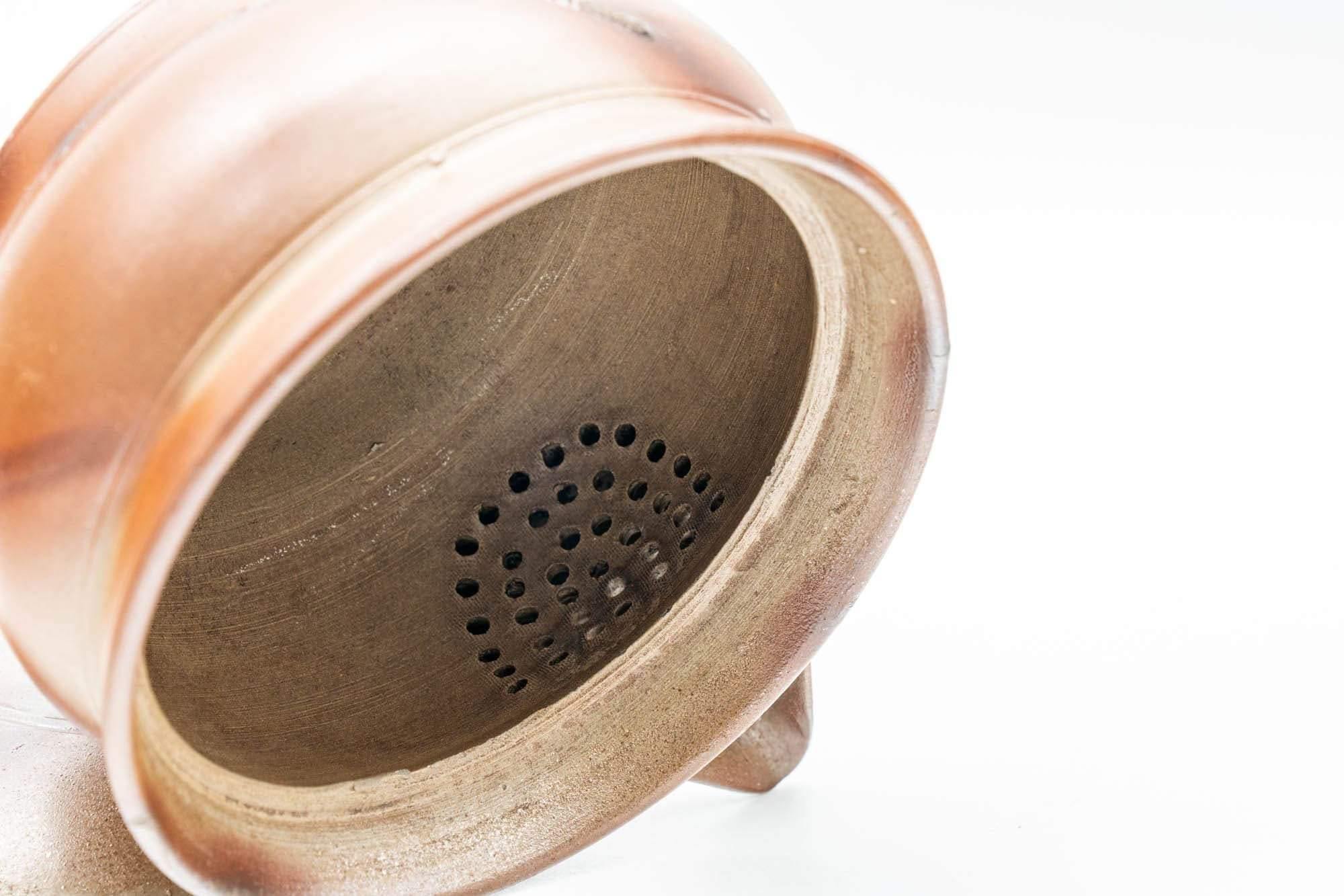 Japanese Houhin - 柴岡陶泉堂 Shibaoka Tosendou Hidasuki Bizen-yaki Do-ake Teapot - 120ml