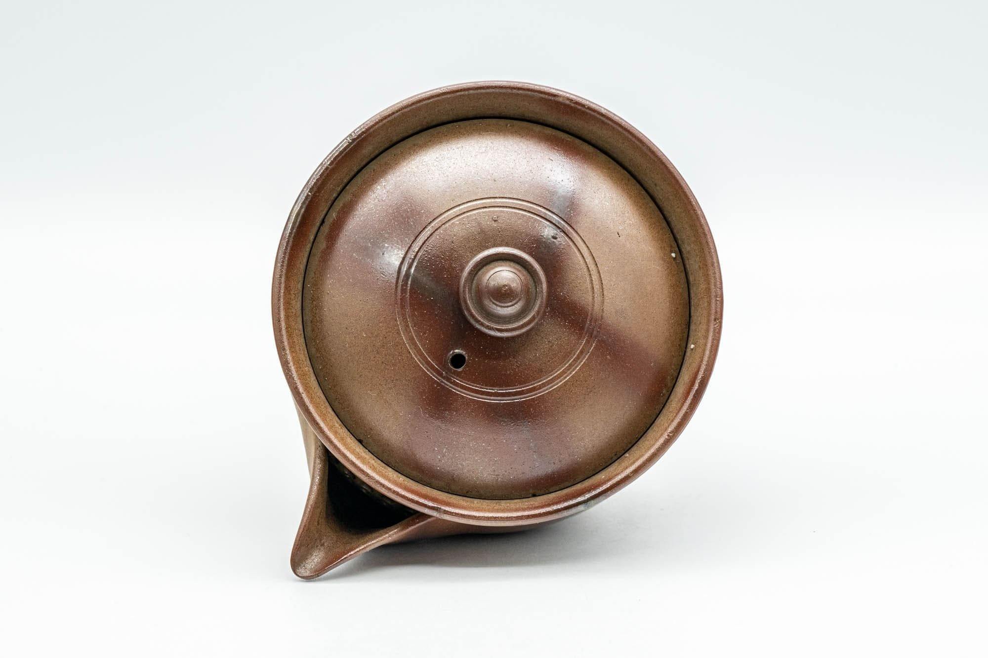 Japanese Houhin - 柴岡陶泉堂 Shibaoka Tosendou Hidasuki Bizen-yaki Do-ake Teapot - 120ml