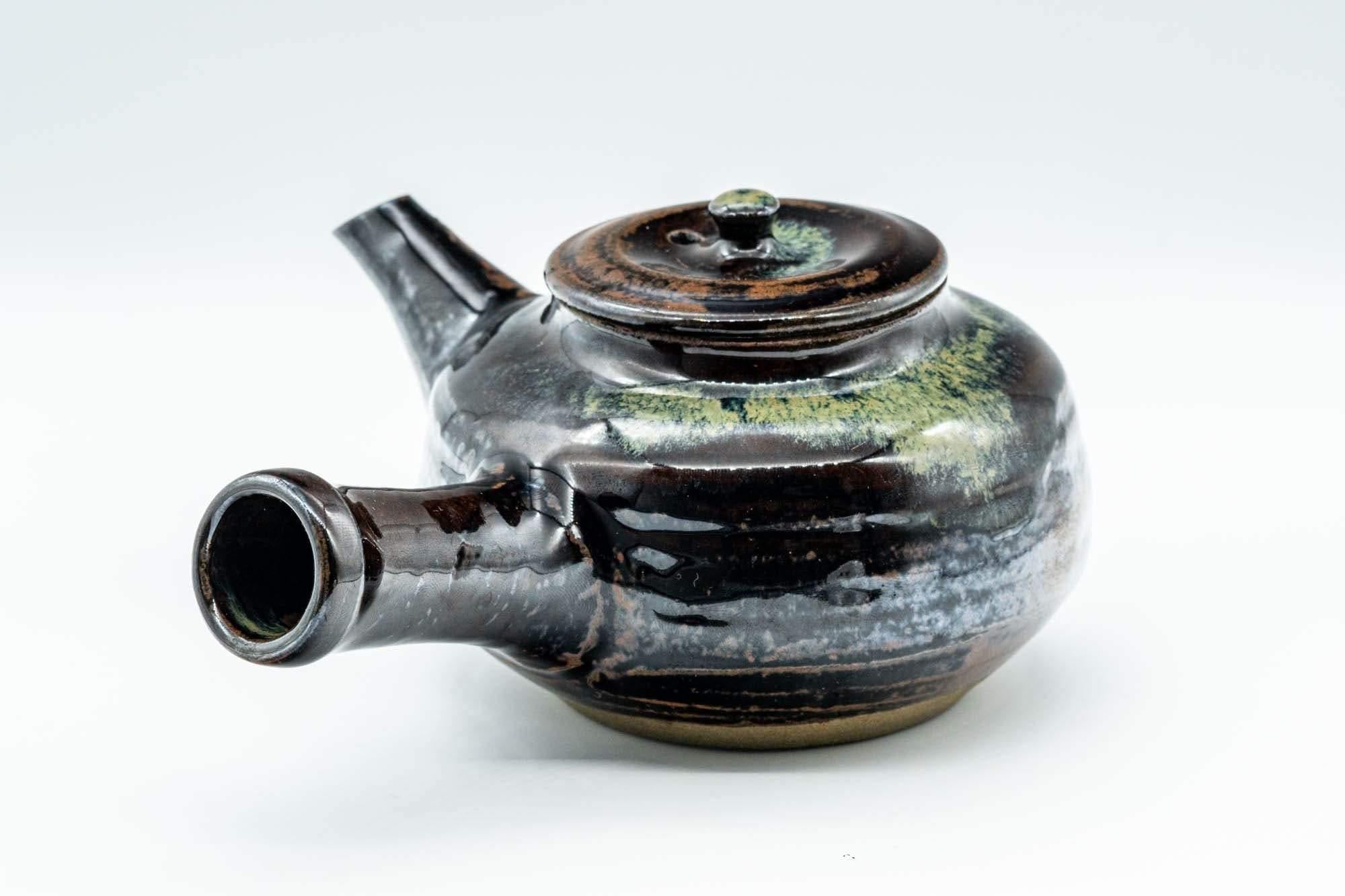 Japanese Kyusu - Hare's Fur Glazed Do-ake Teapot - 400ml